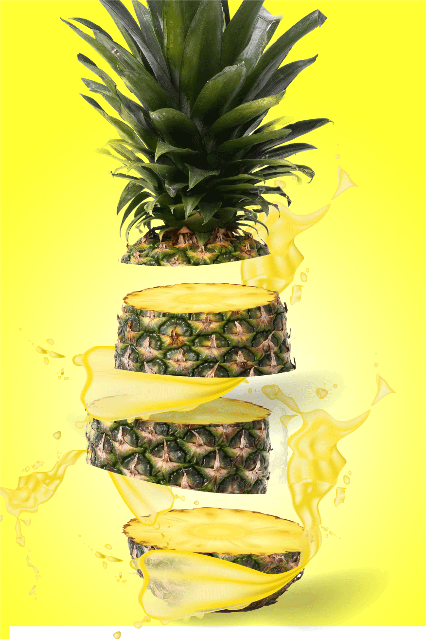 Pineapple design design mockup photoshop