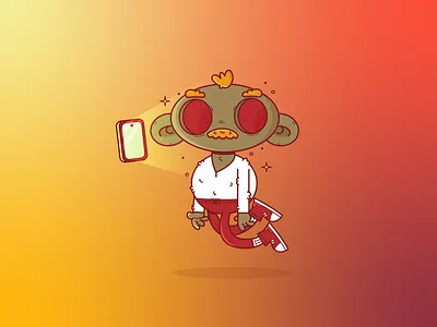 21st Century animation branding cartoon character characterdesign design draw graphic design illustration illustrator logo ui vector