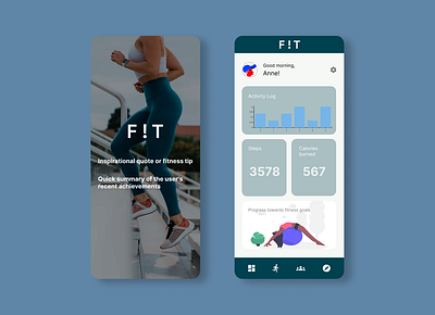 Workout / Exercise UI Design ui