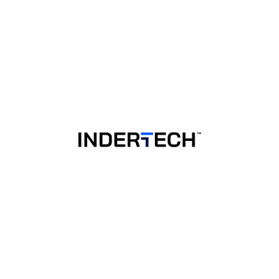 Logo InderTech branding graphic design logo
