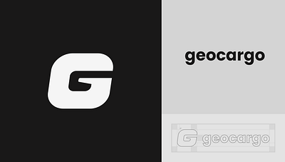 G is for Global cargo company branding logo logomark mark sign