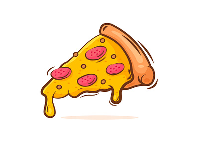 Pizza vector flat design (Inspired) graphic design