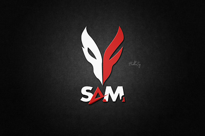 S.A.M Gaming Logo branding graphic design logo