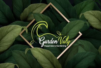 Garden Valy Logo branding graphic design logo