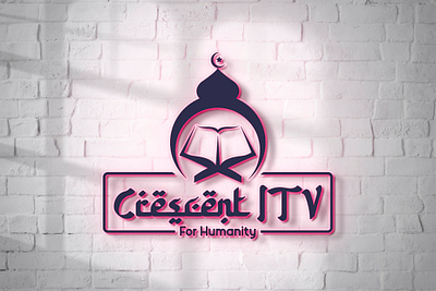 Islamic TV channel Logo branding graphic design logo