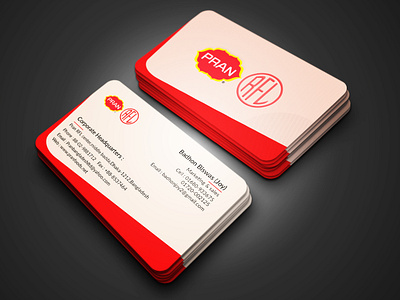 Business card Design idea branding graphic design