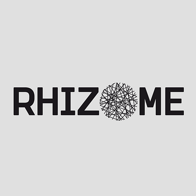 Logo Rhizome branding graphic design logo