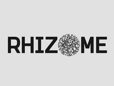 Logo Rhizome branding graphic design logo