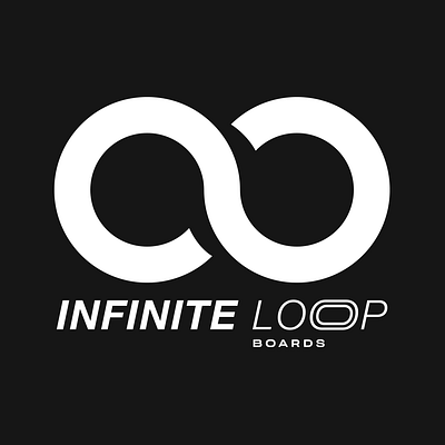 Infinite loop logo branding logo