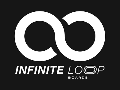 Infinite loop logo branding logo