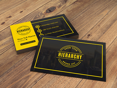 Business Card Design branding graphic design