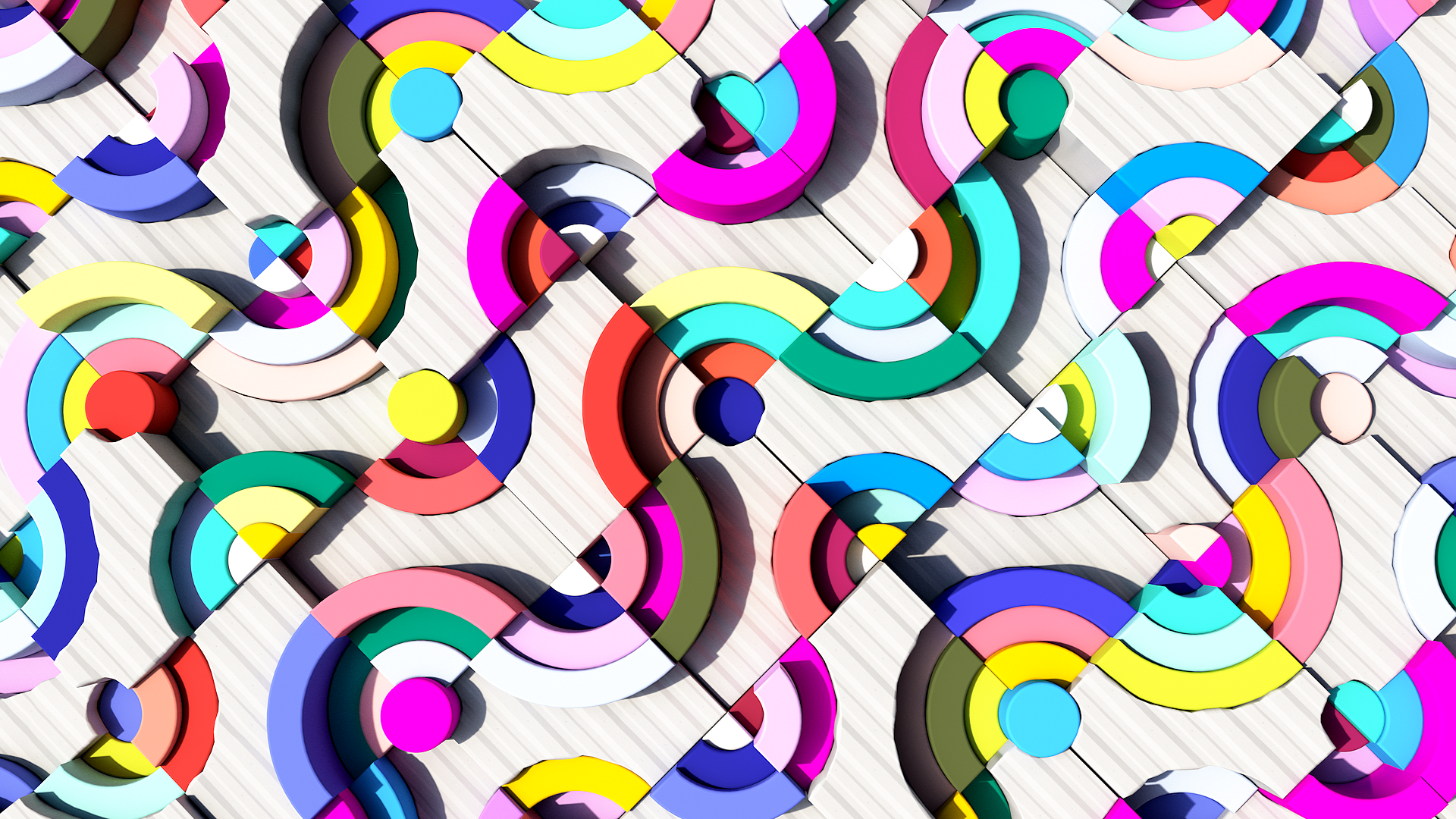 Shape Study III | C4D 3d 3d design cinema 4d color color block colorful composition design digital art digital design graphic design illustration illustrator shape visual design visual identity