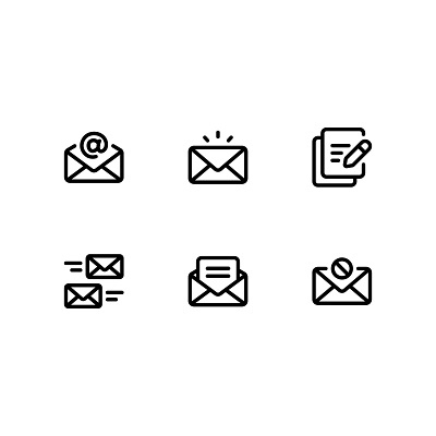 Email Icons mailing