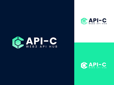 API-C® Web3 / Logo api logo c logo logo modern logo tech logo