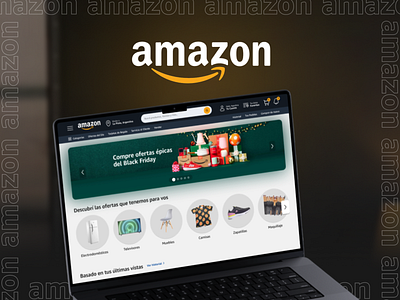 Amazon Redesign - UX/UI Design accesibility app design desktop ecommerce ui ui design ux ux research ux writing