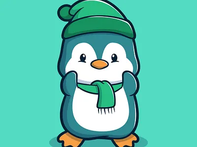 Penguins in winter animal animals cartoon cartoon penguin cute cute animals cute cartoon cute illustration cute penguin draw draw animal draw penguin illustration penguin