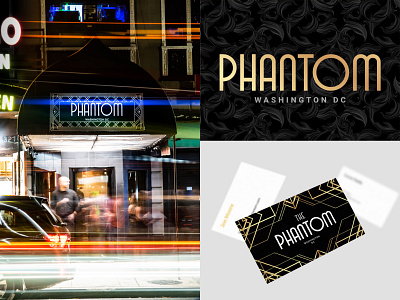 Phantom Nightclub Branding branding club design font graphic design nightclub
