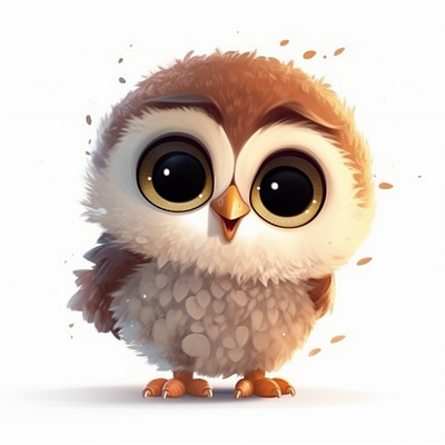 Baby Owl art work design graphic design illustration vector