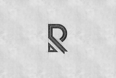 R Monogram Logo church logo illustrator logo with arrow modern design modern logo photoshop r sketch design typography