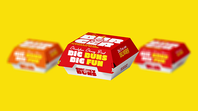 CheekyBuns Burger animation branding design graphic design illustration logo social media ui ux vector