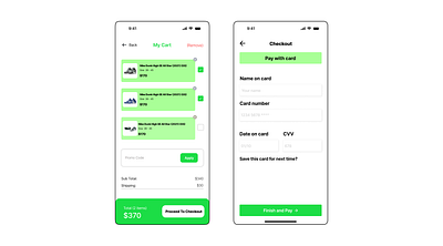 #Dailyui002 . Checkout page app branding design figma mobile app ui