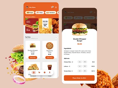 Food Delivery App appdesign design mobile app mobile app design ui uidesign uxdesign