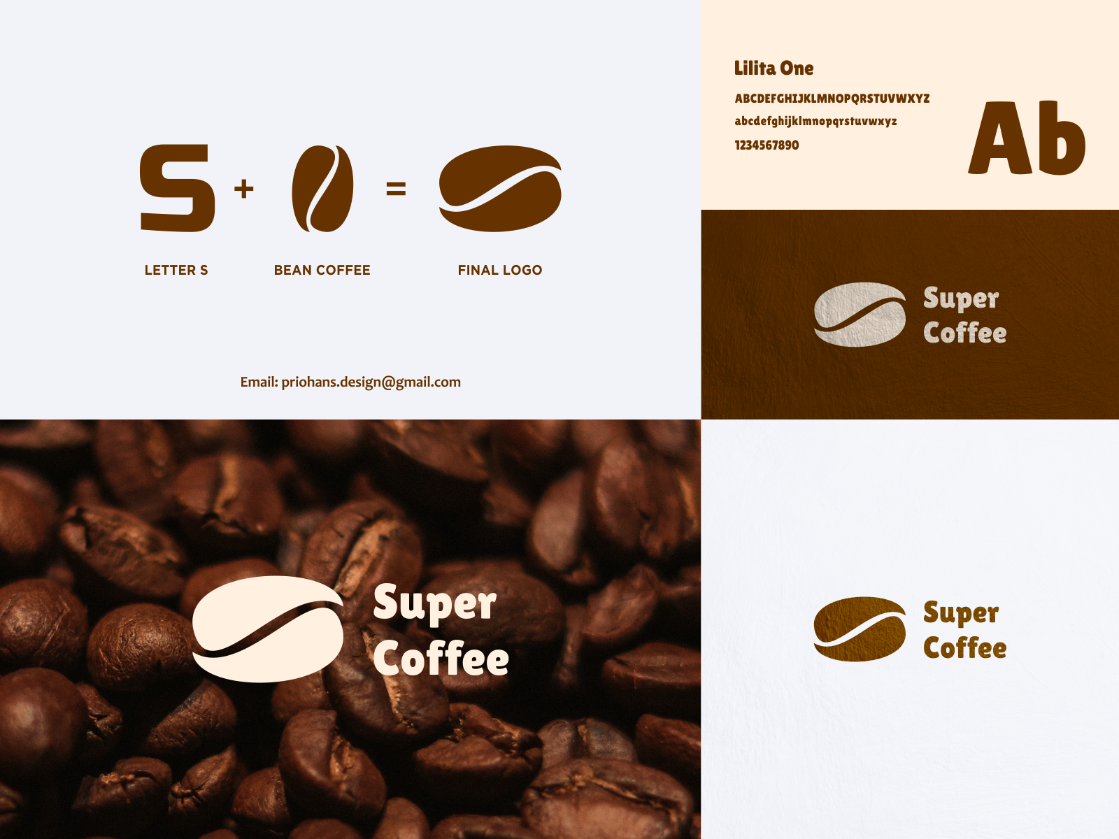 Coffee Logo with Letter S brand branding cofee and letter s logo coffee coffee logo color design illustration letter s logo logo prio hans s typography vector