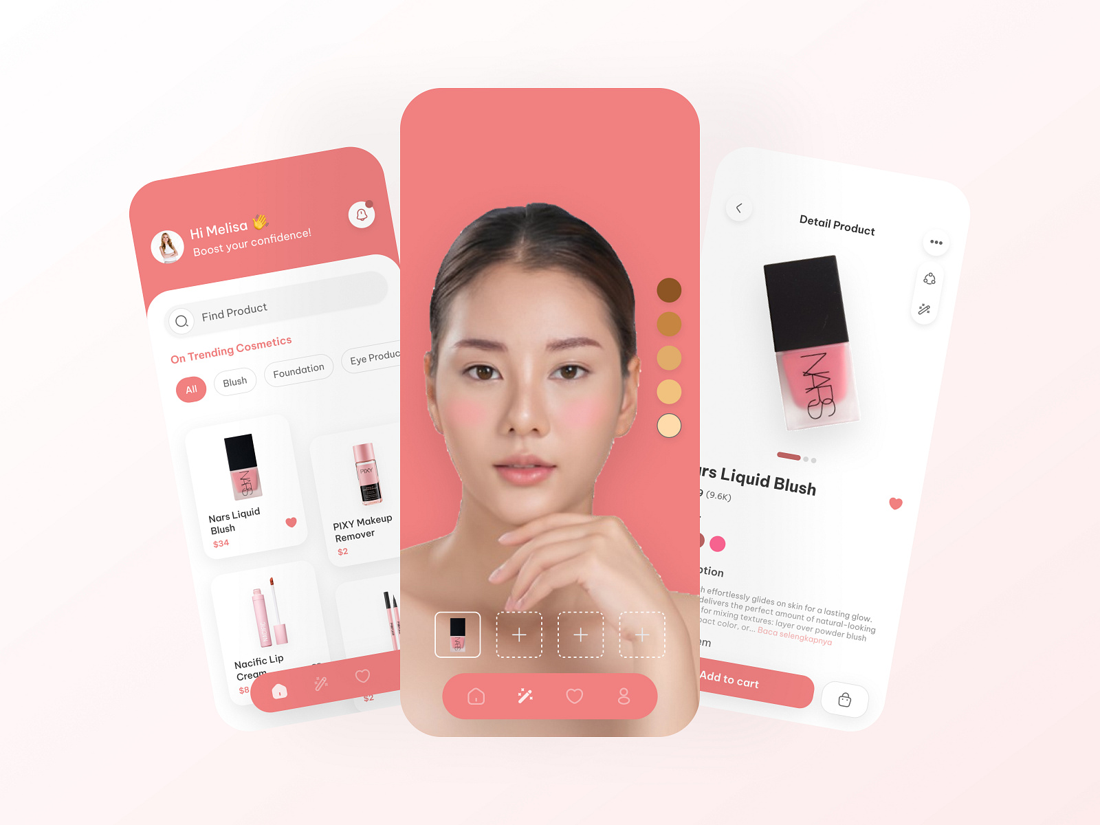 Betry: Beauty Shop App Design by Muhammad Ilham Yahya on Dribbble