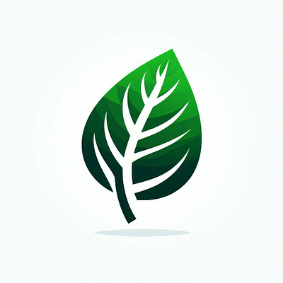 Leaf Logo For Sell agricultural agriculture branding design graphic design illustration leaf leaf logo letter logo logo logo design logopolio logos natural nature typography vector