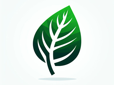 Leaf Logo For Sell agricultural agriculture branding design graphic design illustration leaf leaf logo letter logo logo logo design logopolio logos natural nature typography vector