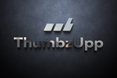 ThumbzUpp Logo branding design graphic design logo