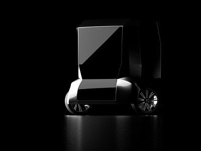 zPod 3d agi ai animation autonomous electric ev graphic design illustration minimal minuszero tesla vehicle zpod