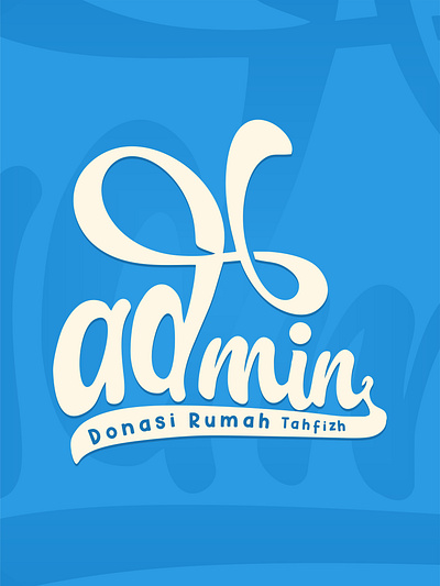 Logo Admin Donasi Rumah Tahfizh branding business design graphic design icon illustration logo minimal ui vector