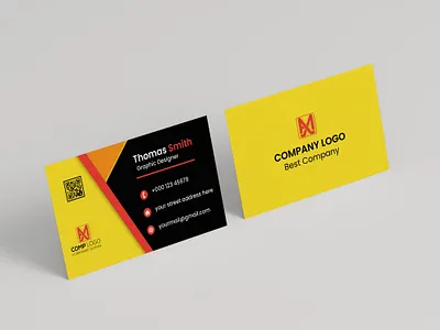 Corporate Business Card Design best card brand branding business card card corporate business color business card company corporate corporate caed creative developer digital marketing fine freelancer modern personal print ready print template professional visiting card