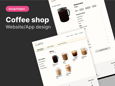 Coffee Shop Website Design