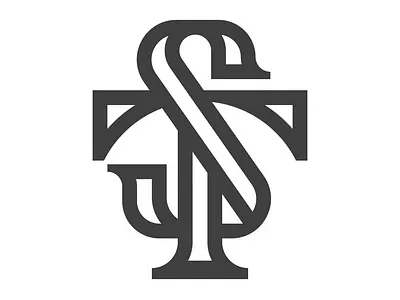 Classical Lettering St Ts S T Monogram Typography Logo 3d animation branding design graphic design illustration logo logo design logo designer logoadoni logodesign minimalist logo minimalist logo design motion graphics st ts monogram typography logo ui