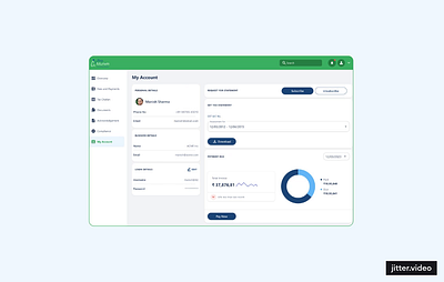 Accounting Application for small business ui ux