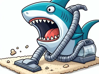 Carpet Cleaning Fun Arts - Adobe Illustrator graphic design