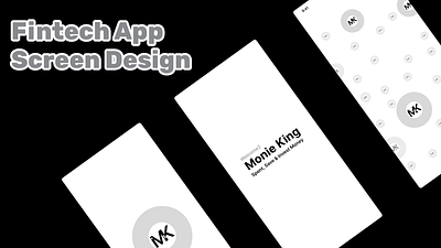 Fintech App appdesign bank app branding fintech graphic design money screen ui ui design ui ux