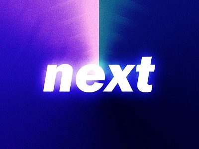 NEXT by Tarafa MHFOUD™ blue branding chroma creativedesign design graphic design illustartion illustration logo mono move next purple shatter tarafa typography ui uiux vertigo