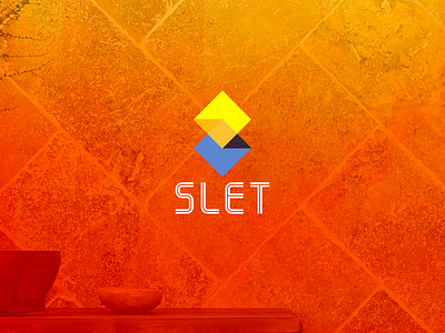 Logo: Slet branding graphic design illustration logo typography vector