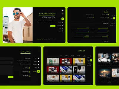 Personal Web graphic design personal personal web ui uidesigner ux