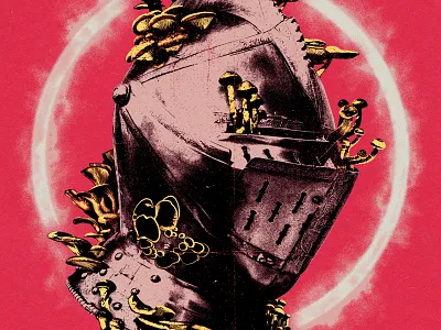 Scarlet Rot armor decay disease elden ring fantasy from software fungi fungus gaming george rr martin grrm knight magic mushroom rot scarlet videogame