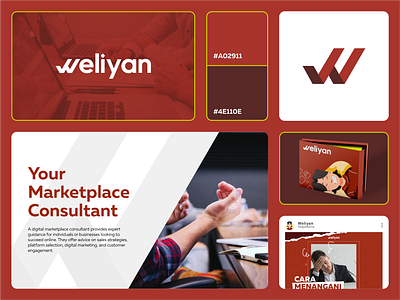 Weliyan Brand Identity branddesign brandidentity branding design graphic design logo logodesign