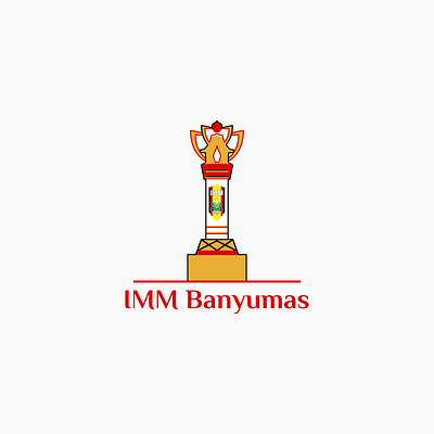 PC IMM Banyumas - Logo banyumas brand branding design graphic design illustration imm imm banyumas imm banyumas logo kuning logo logo imm logo imm banyumas logo pc imm banyumas logogram logos merah pc imm pc imm banyumas vector