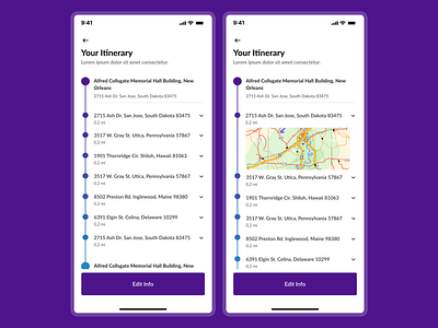 Day 79 of 100: Itinerary UI design ui uidesign uiux ux webdesign