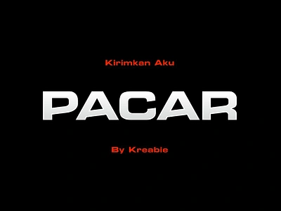 PACAR FONT auto autocar automotive car font graphic design sanserif