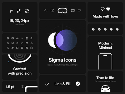 Sigma Icon icon icon pack sigma spatial ui uikit ux
