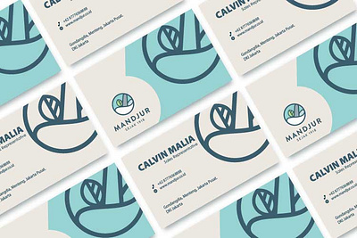 Mandjur Bussiness Card branding businesscard design graphic design logo vector