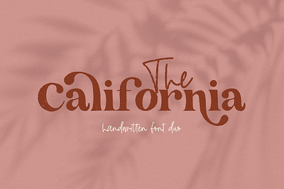The California - Serif Font Duo app branding design graphic design illustration logo typography ui ux vector